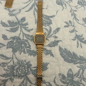 COPY - Gold Casio watch